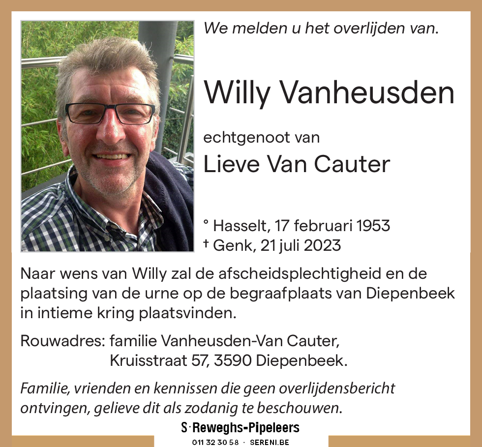 Willy Vanheusden