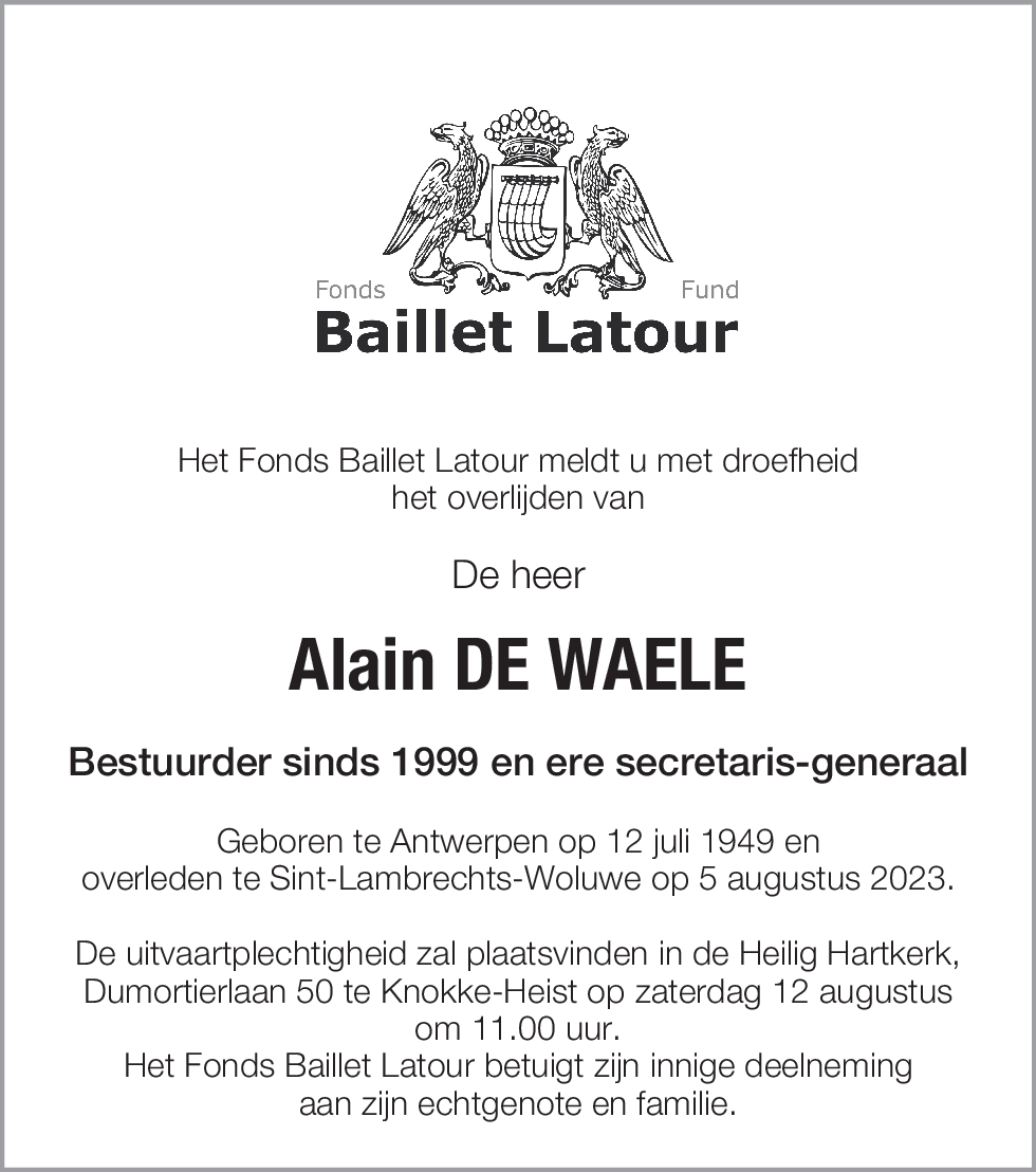 Alain De Waele