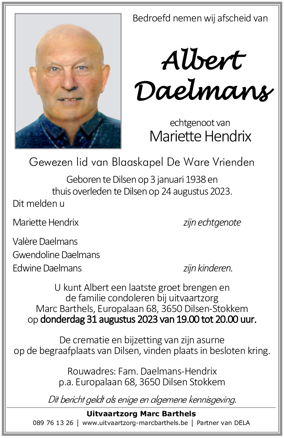 Albert Daelmans