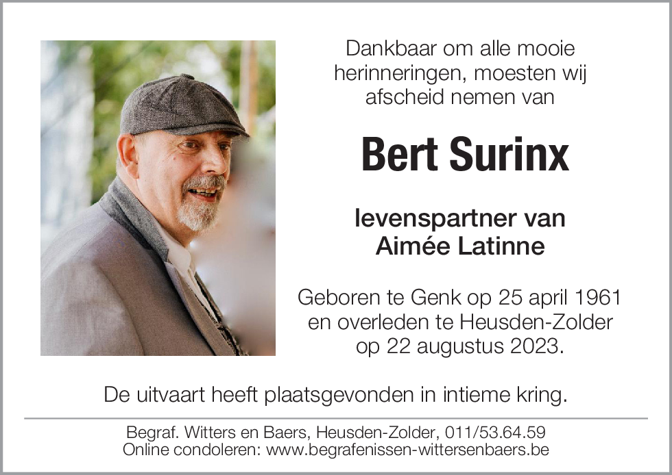 Bert Surinx