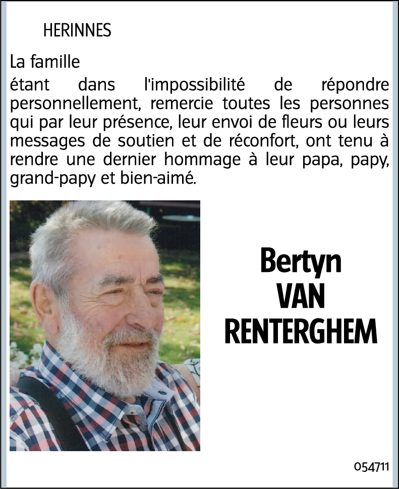 Bertyn VAN RENTERGHEM