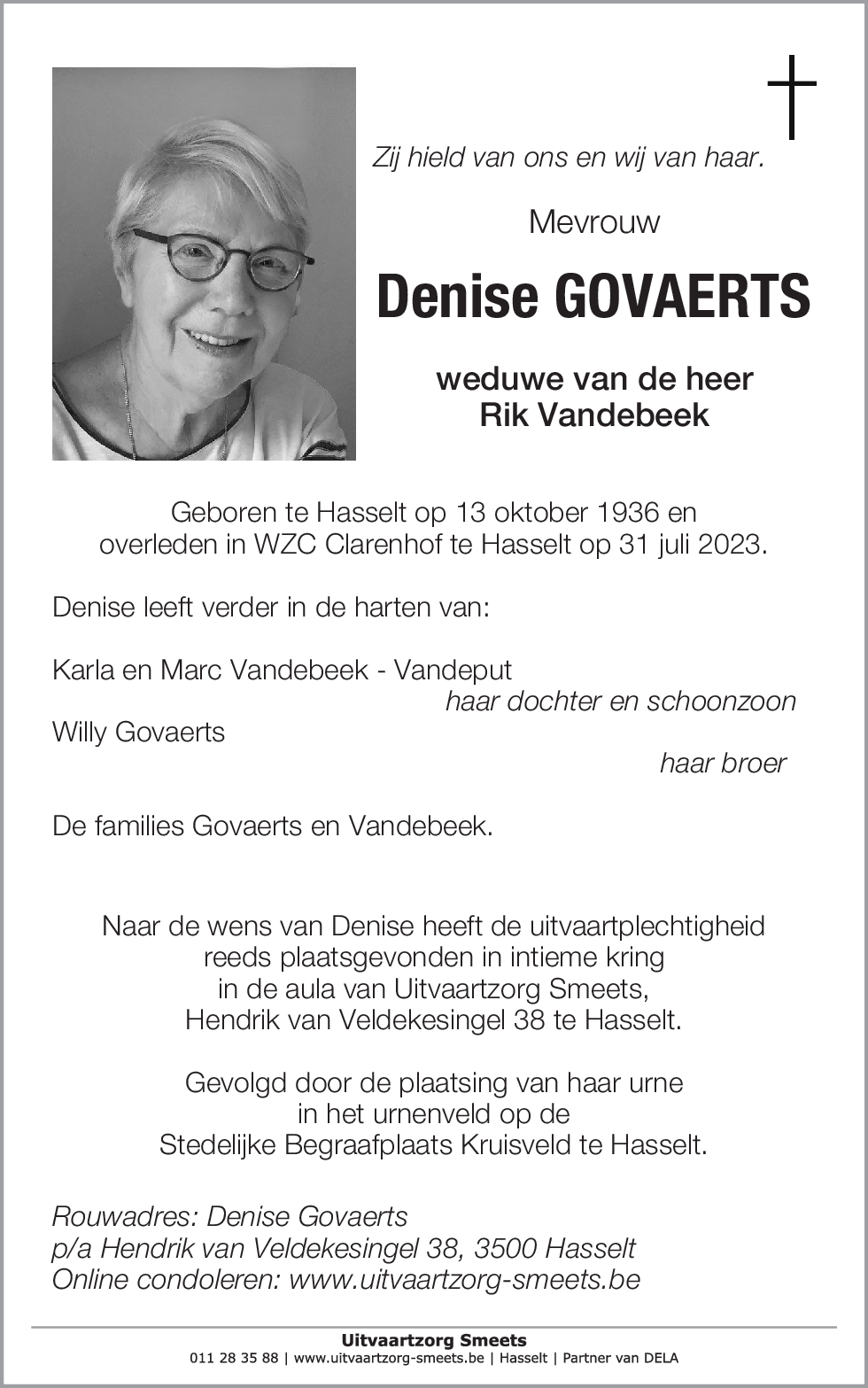 Denise Govaerts