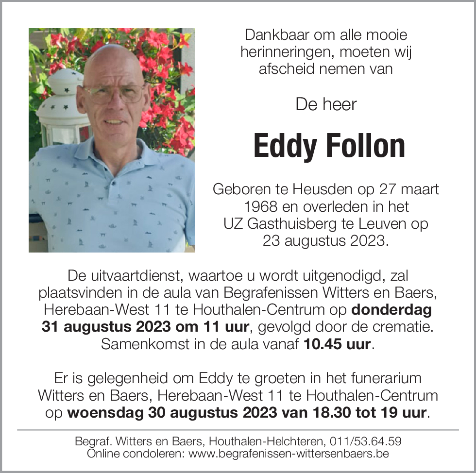 Eddy Follon