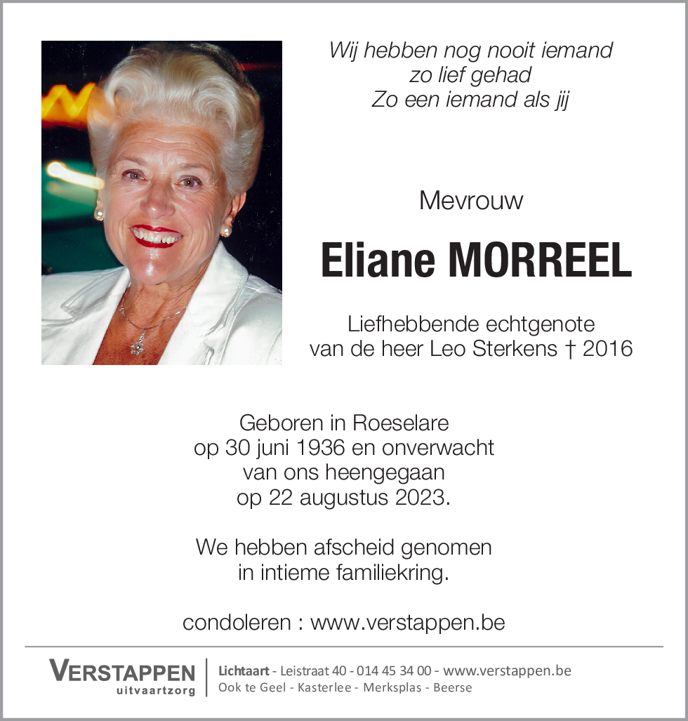 Eliane Morreel