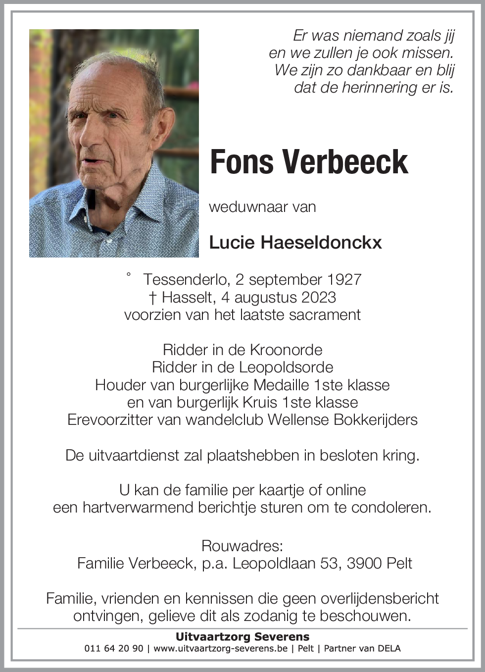 Fons Verbeeck