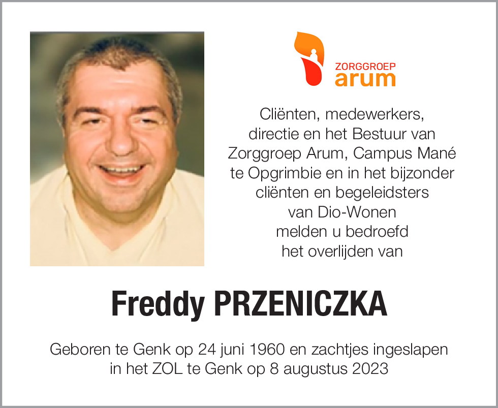 Freddy Przeniczka