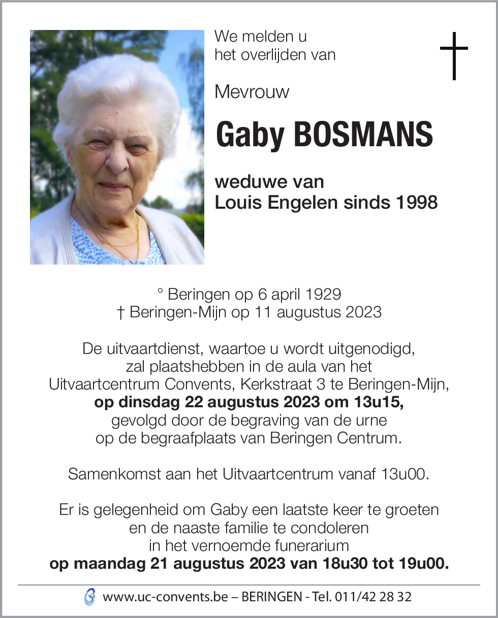 Gaby Bosmans