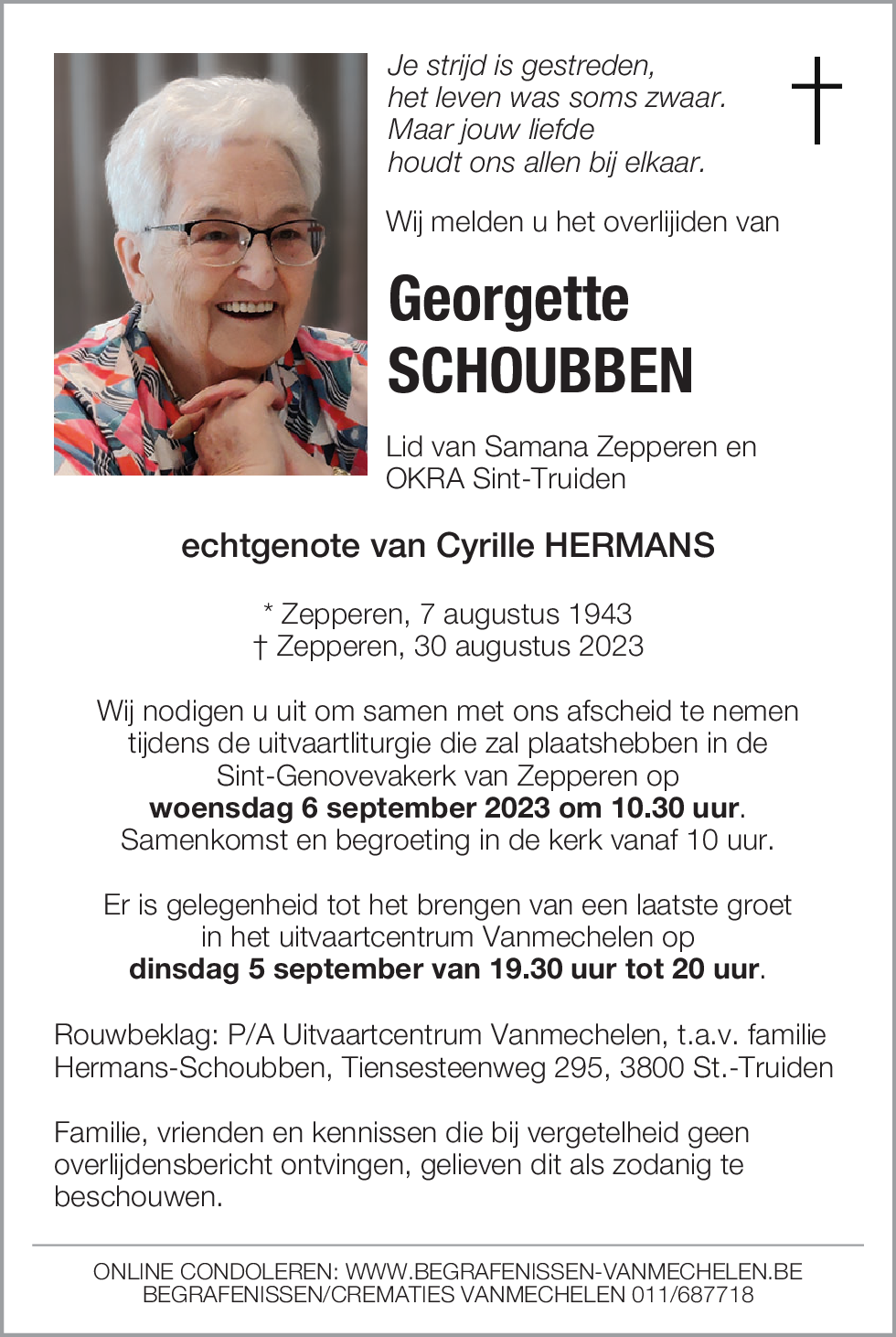 Georgette Schoubben