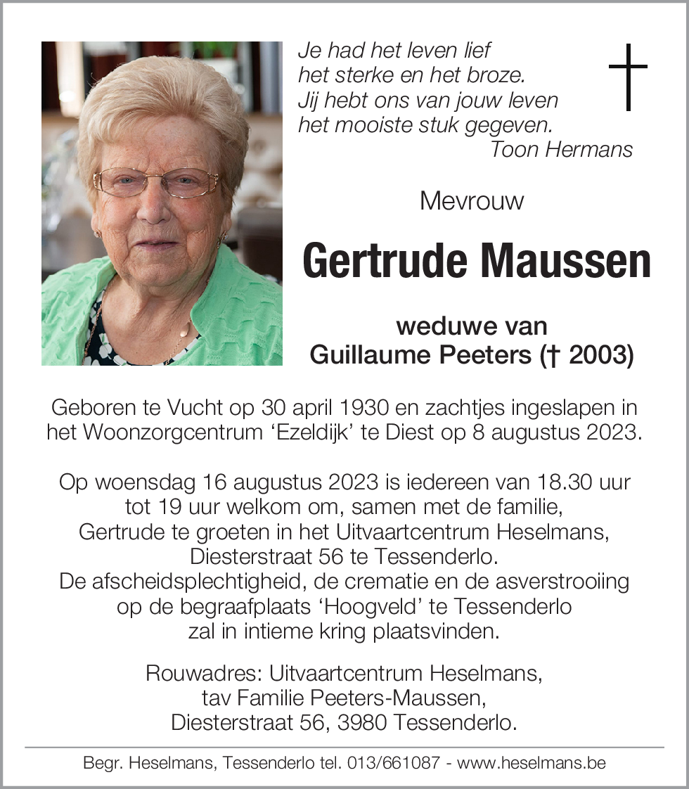 Gertrude Maussen