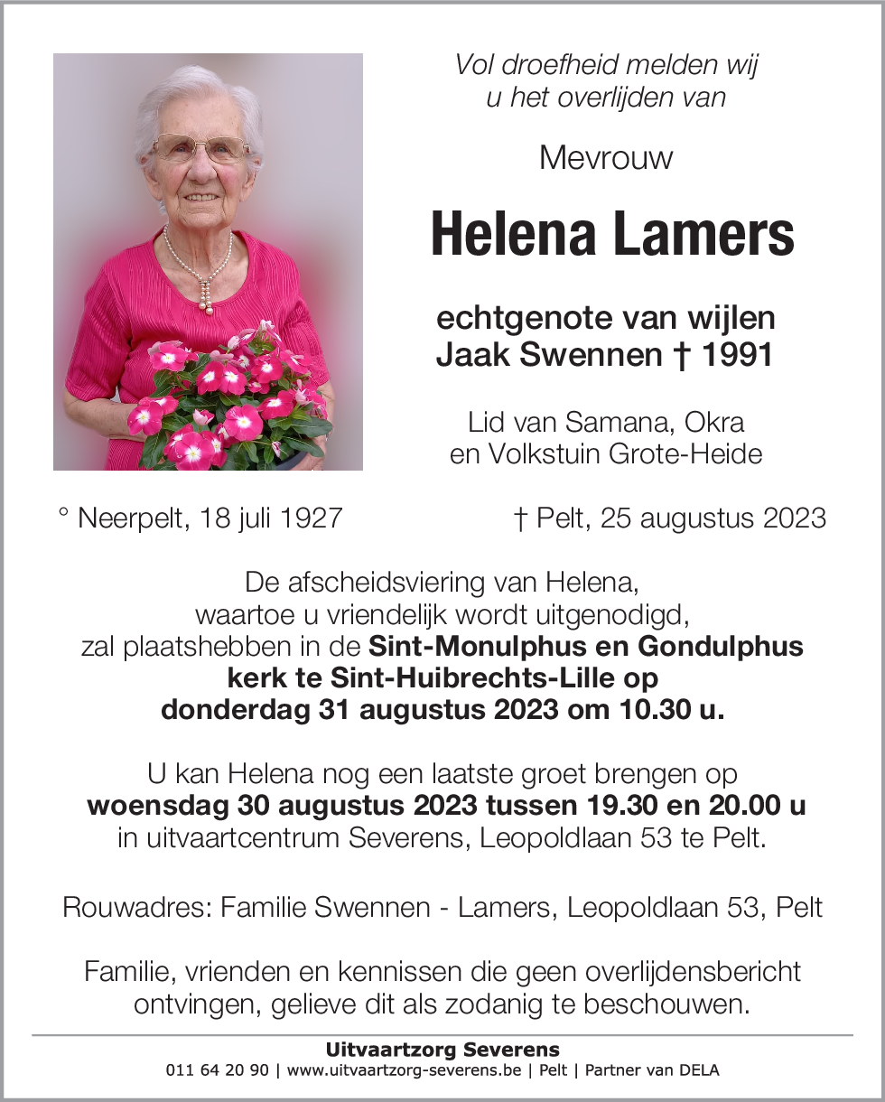 Helena 'Lena' Lamers