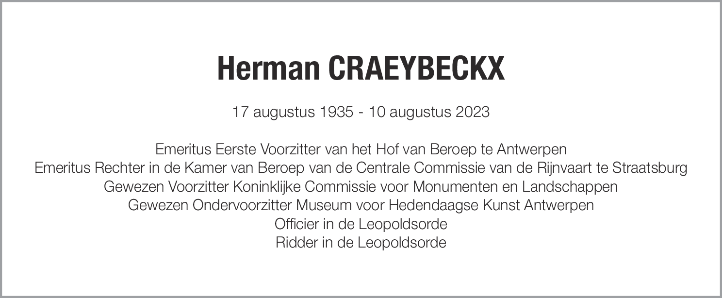 Herman Craeybeckx