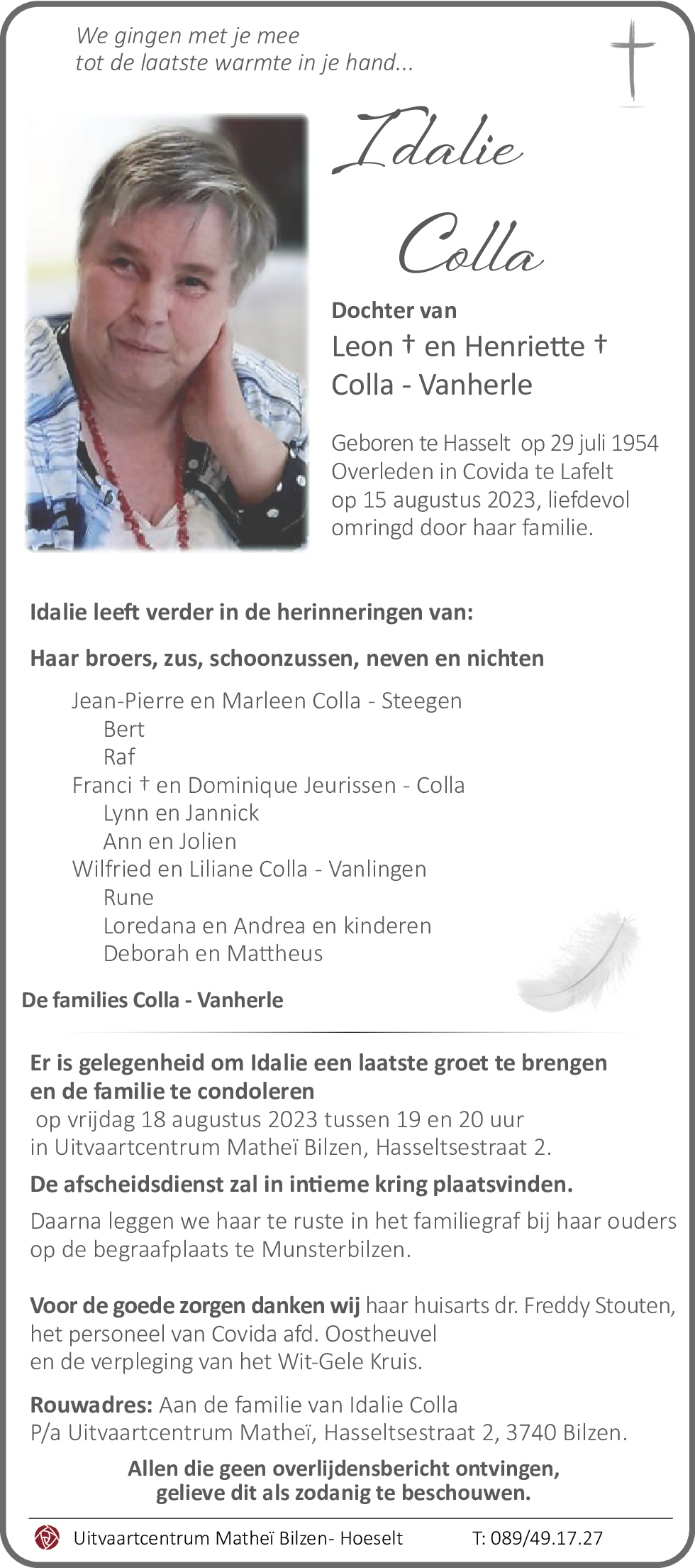 Idalie COLLA