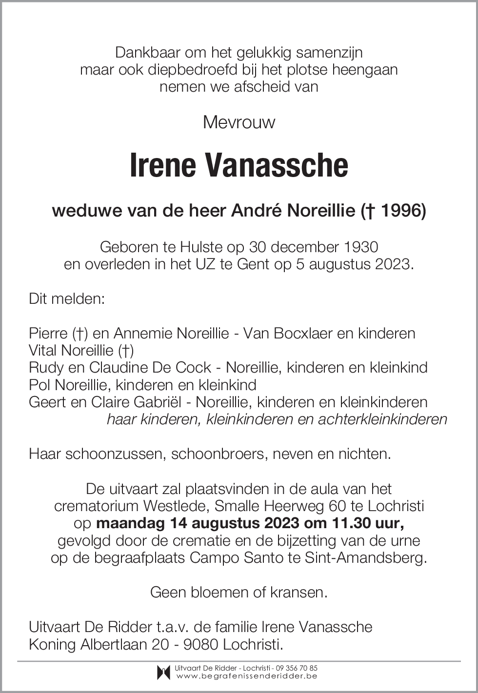 Irene Vanassche