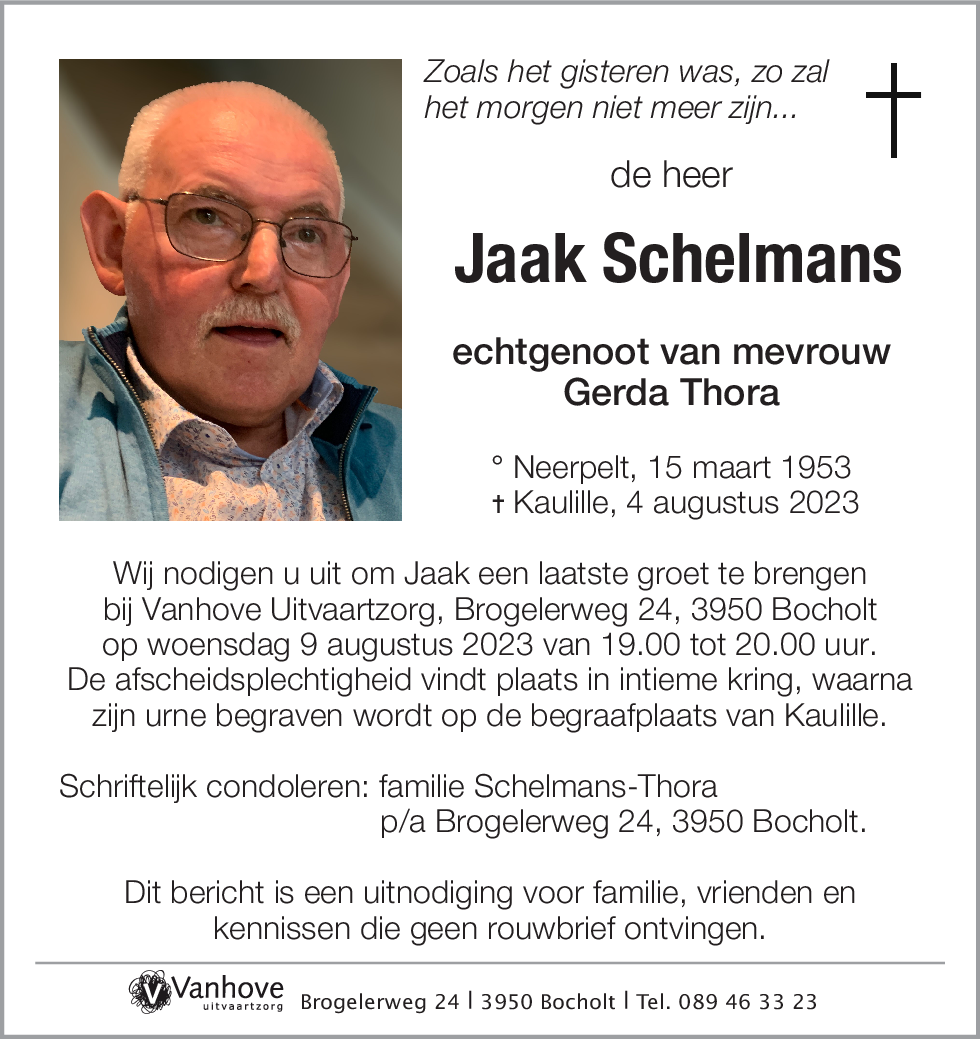 Jaak Schelmans