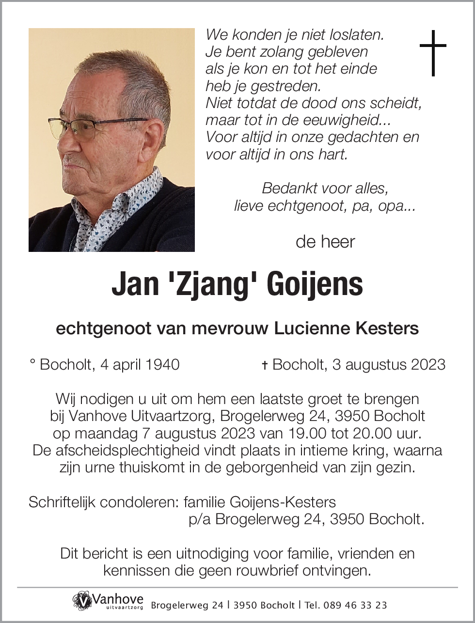 Jan Goijens