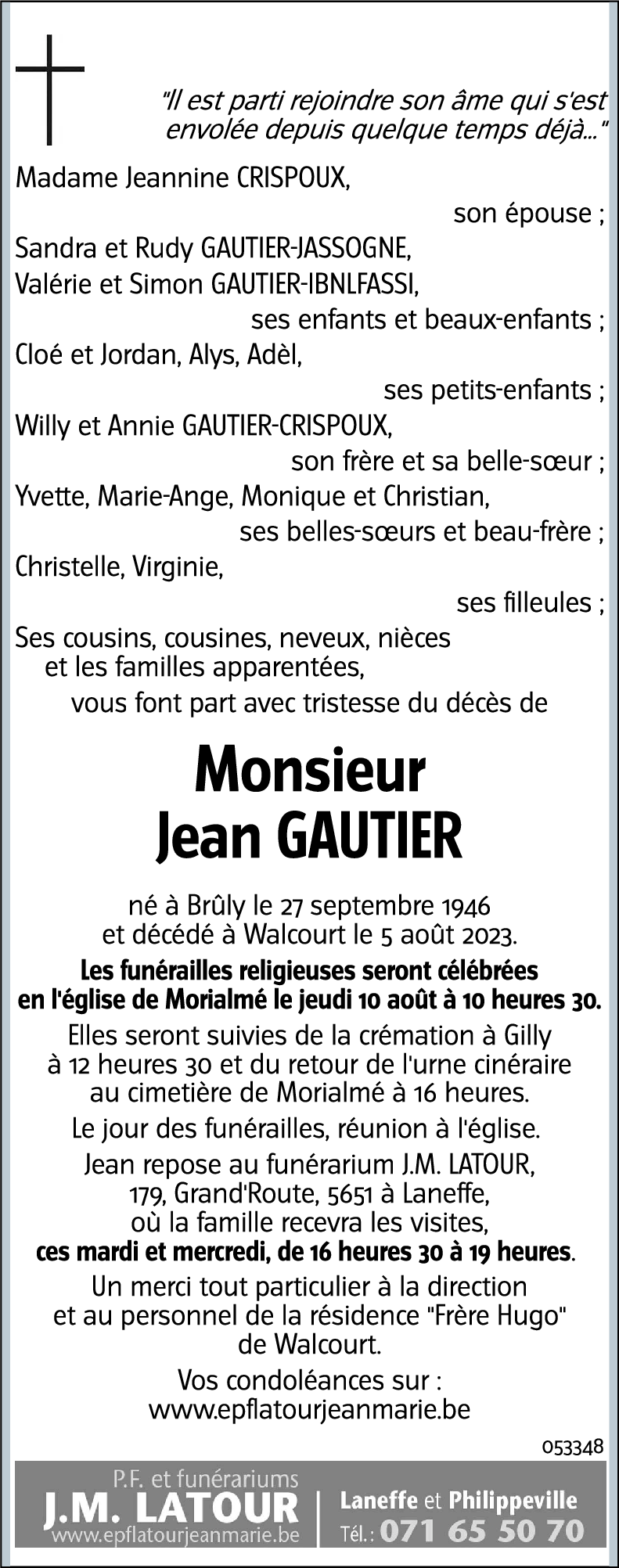 Jean GAUTIER