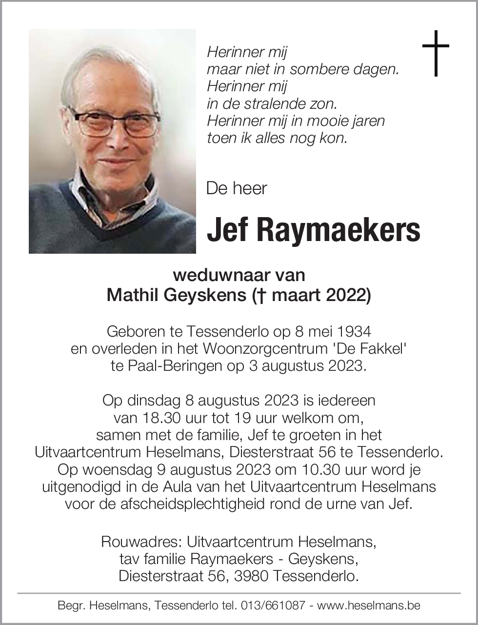 Jef Raymaekers