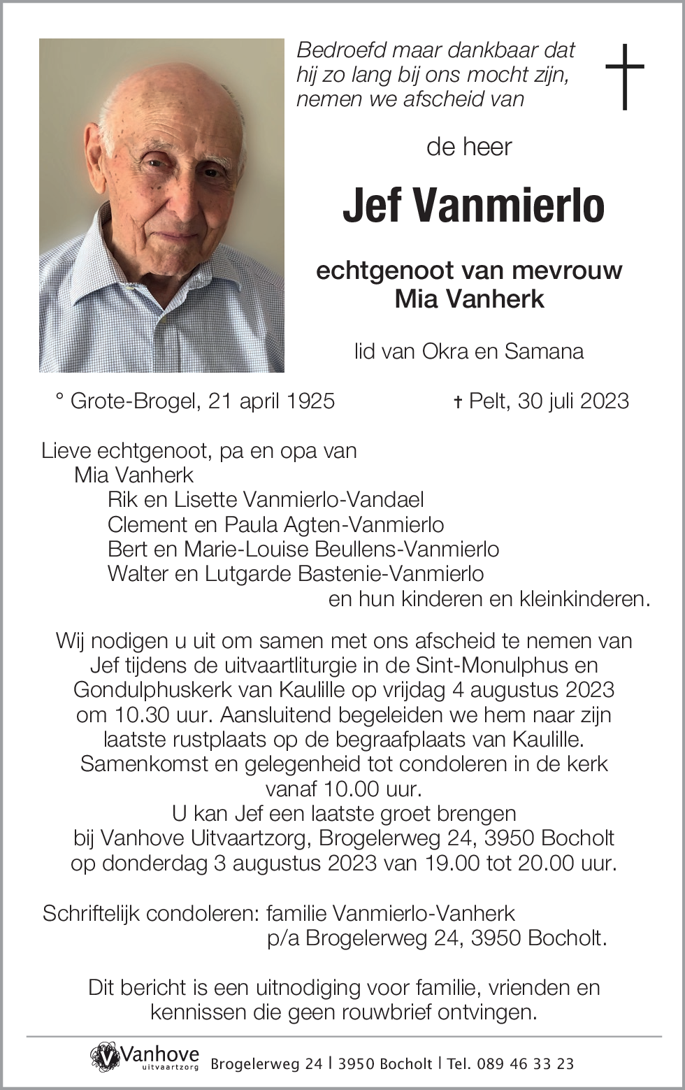 Jef Vanmierlo