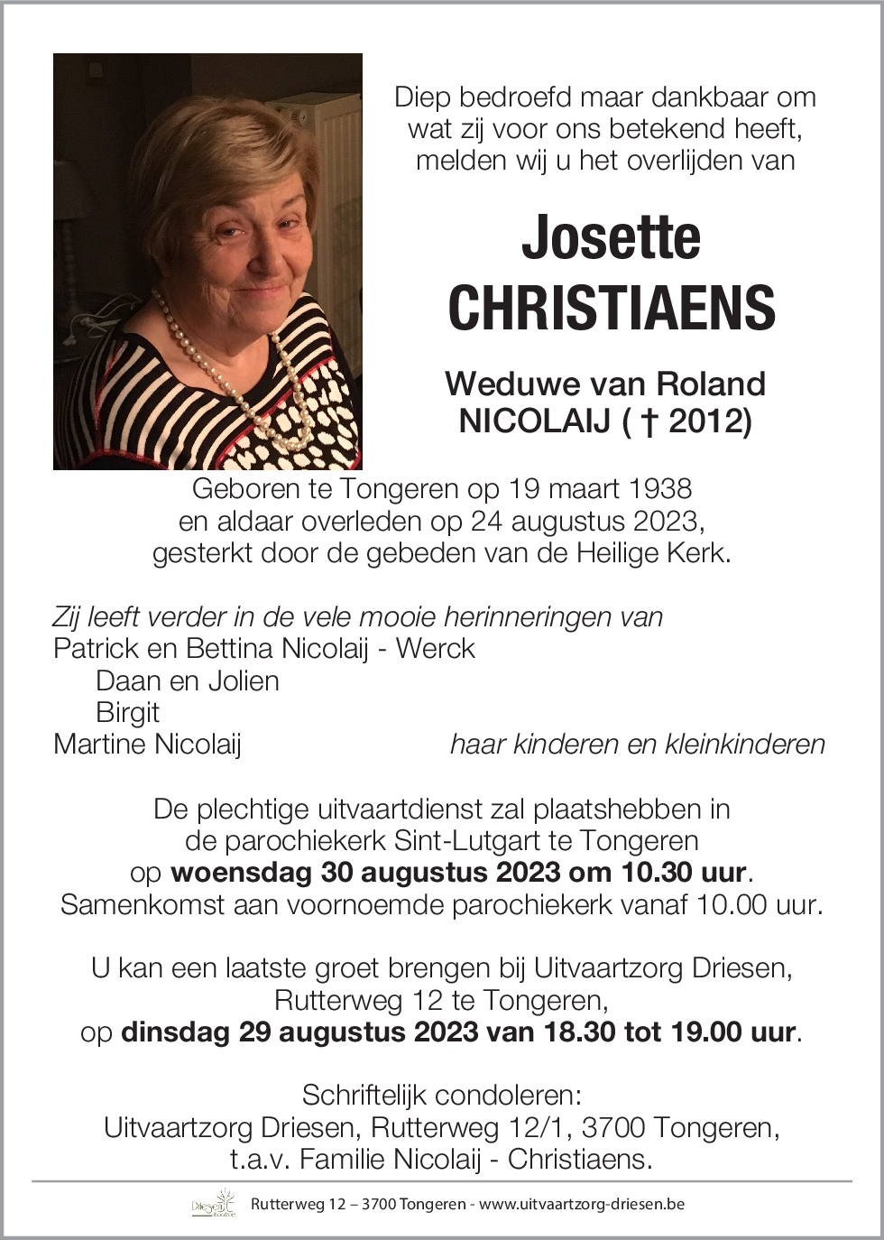Josette Christiaens