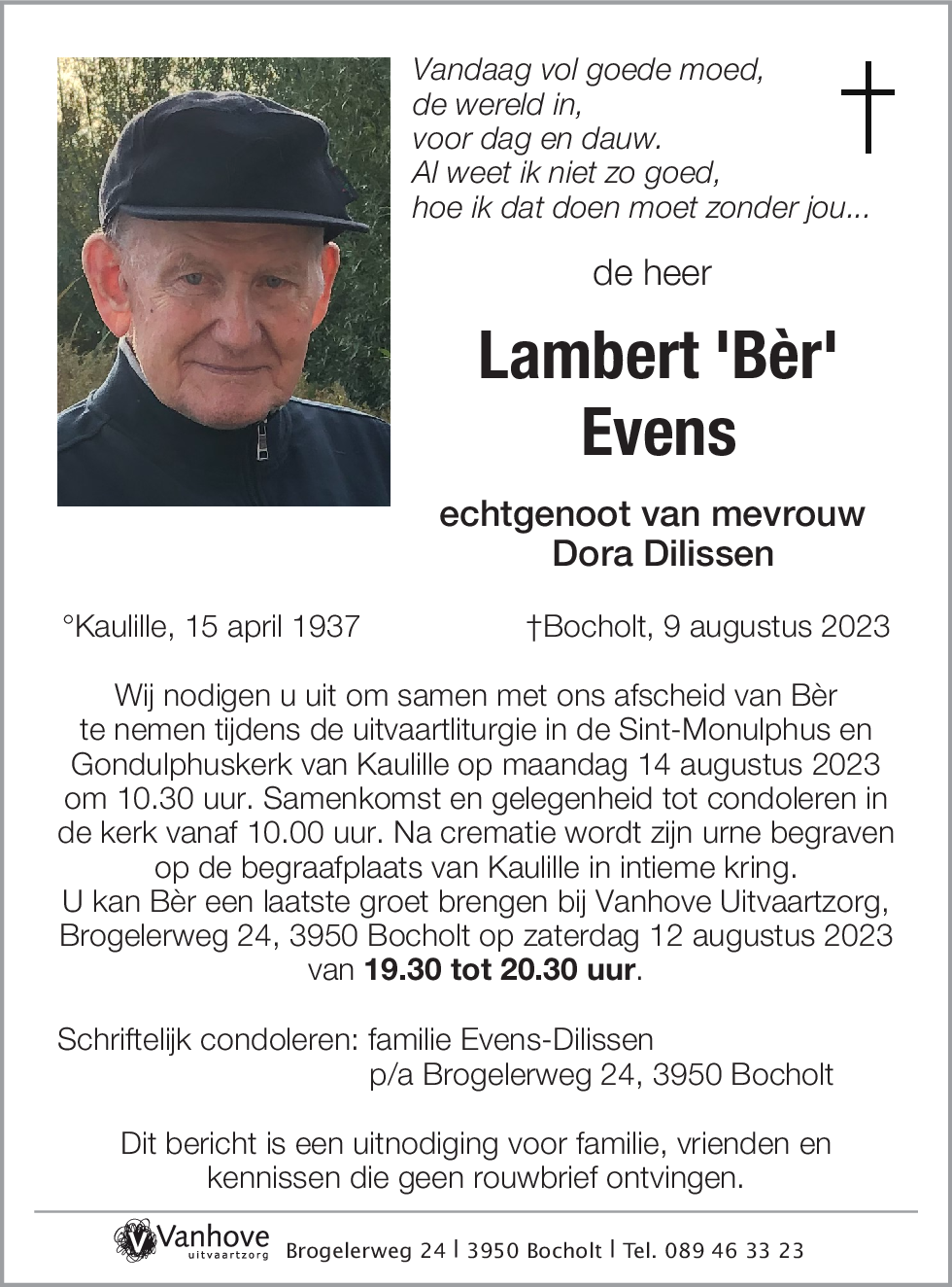 Lambert 'Bèr' Evens