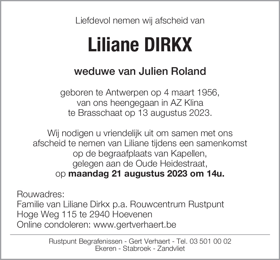 Liliane Dirkx