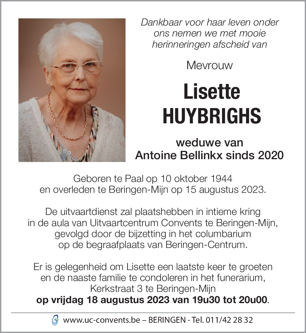 Lisette Huybrighs