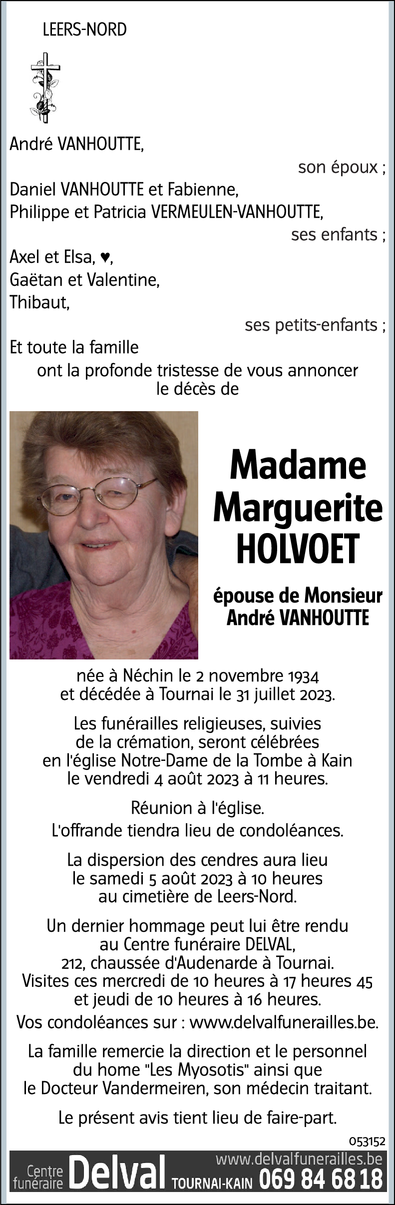 Marguerite HOLVOET