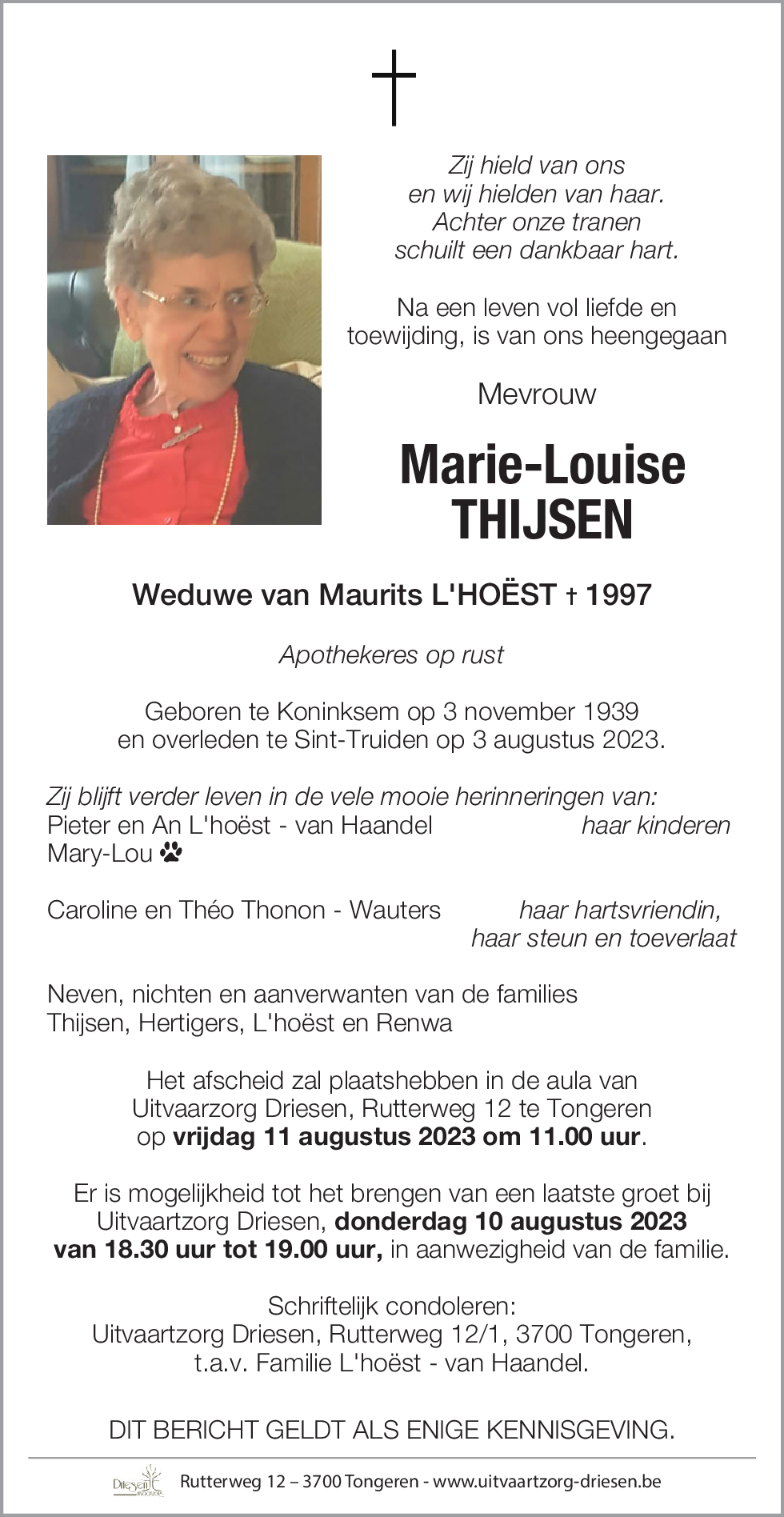 Marie-Louise Thijsen