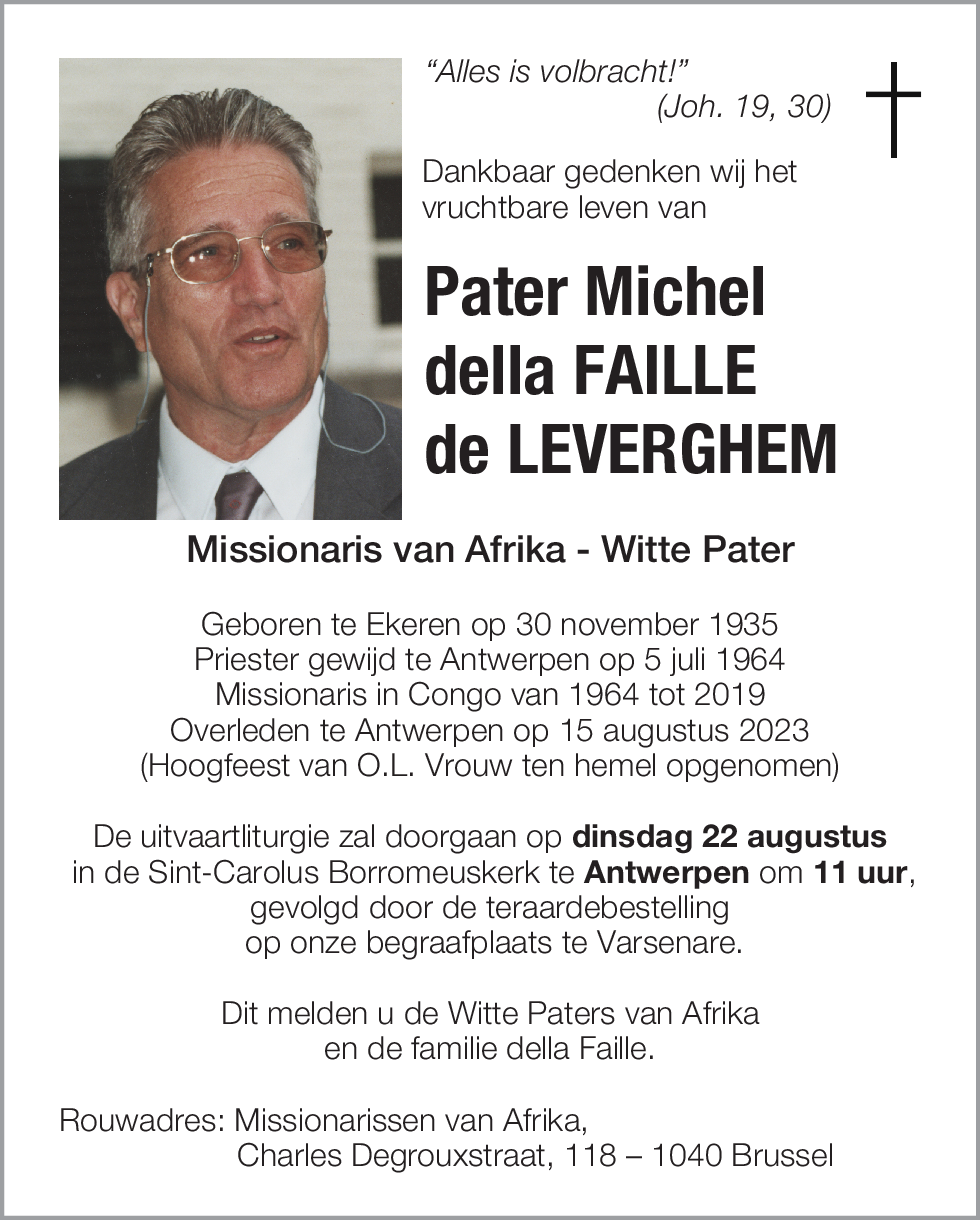 Michel della Faille de Leverghem