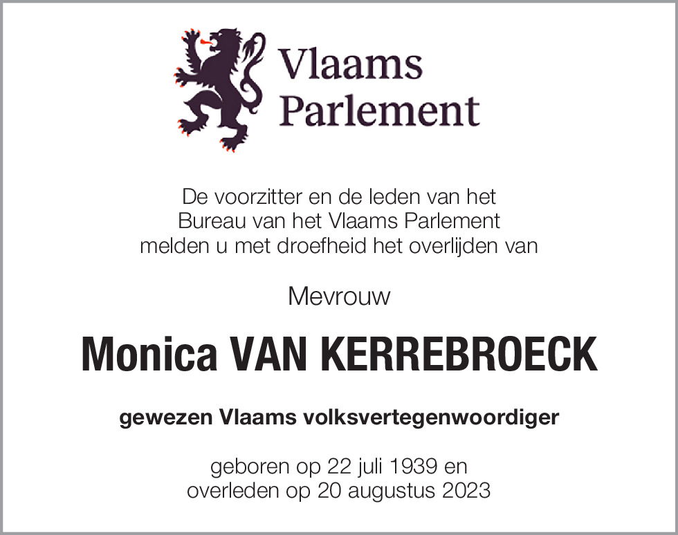 Monica Van Kerrebroeck