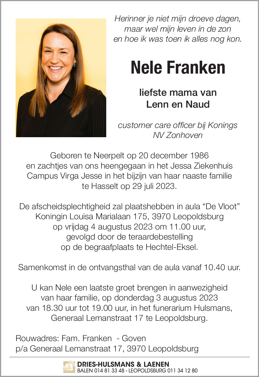 Nele FRANKEN