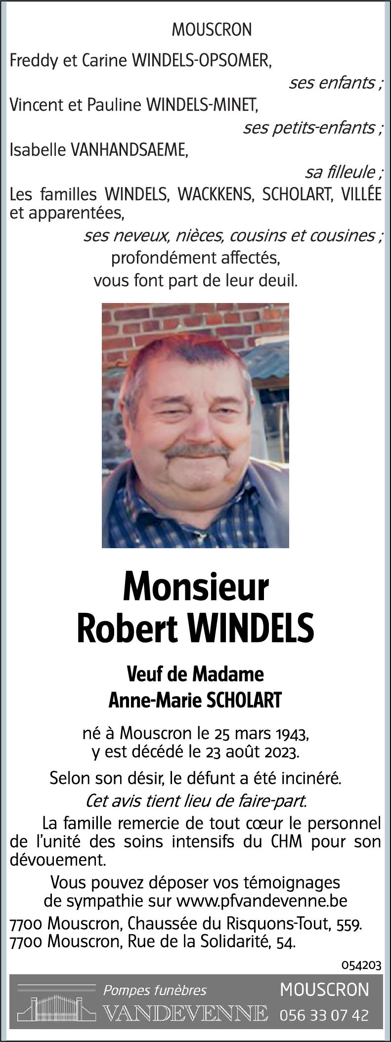 Robert WINDELS