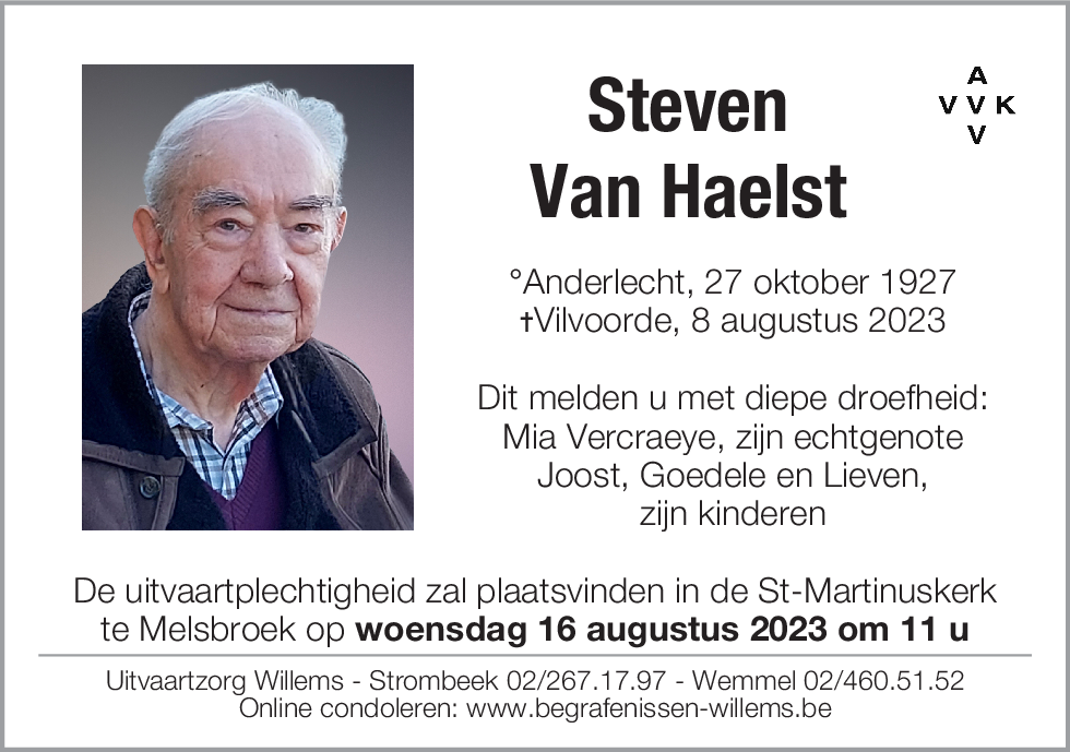 Steven Van Haelst