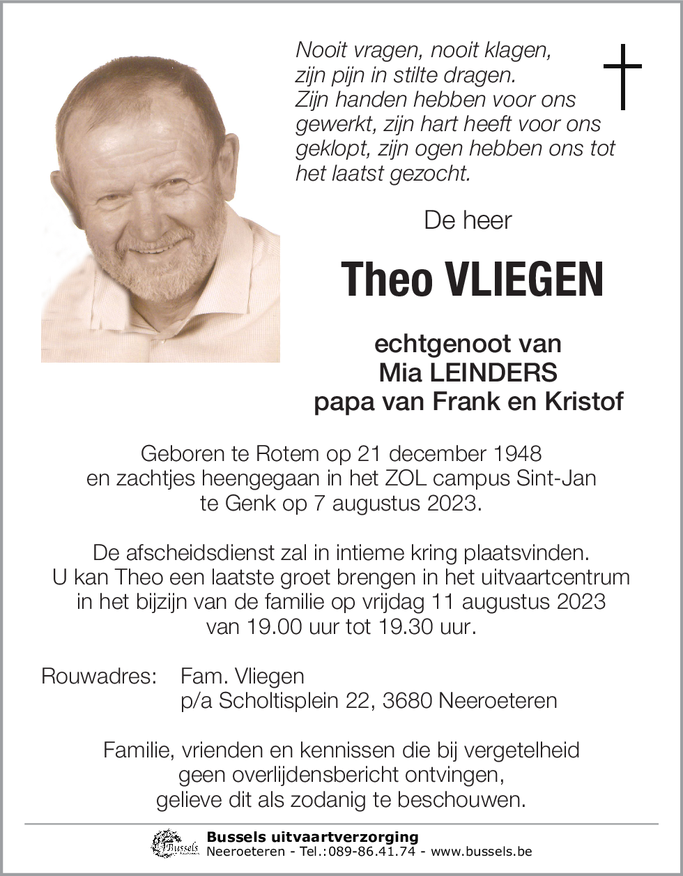 Theo VLIEGEN