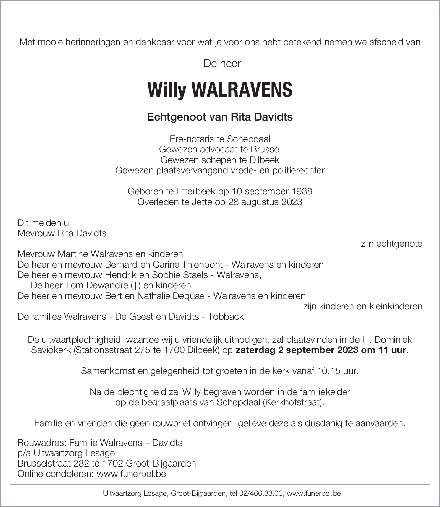 Willy Walravens