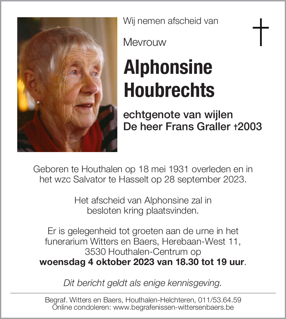 Alphonsine Houbrechts