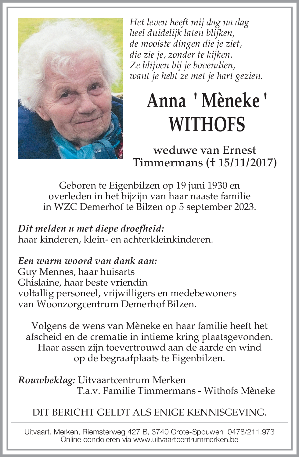 Anna Withofs