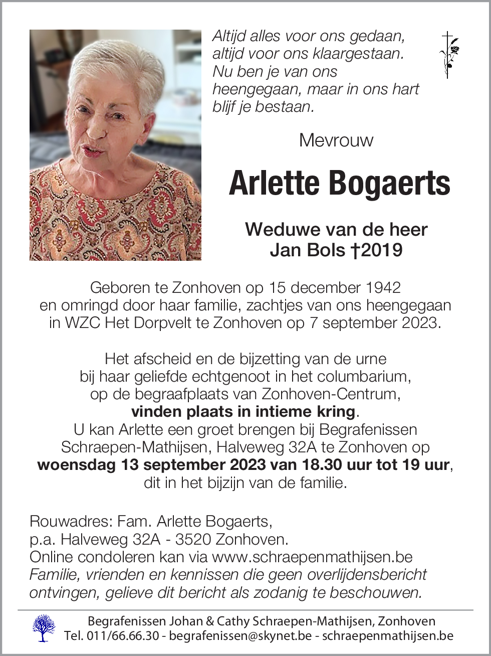 Arlette Bogaerts