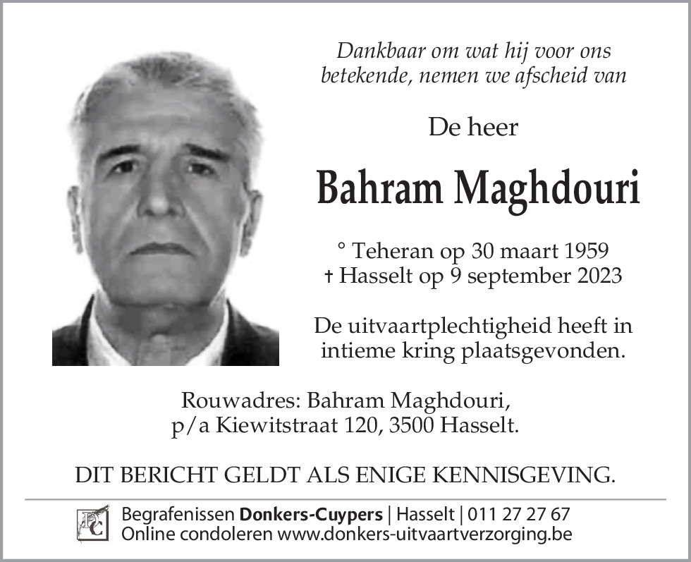 Bahram Maghdouri