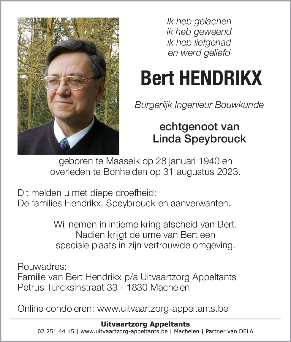Bert Hendrikx