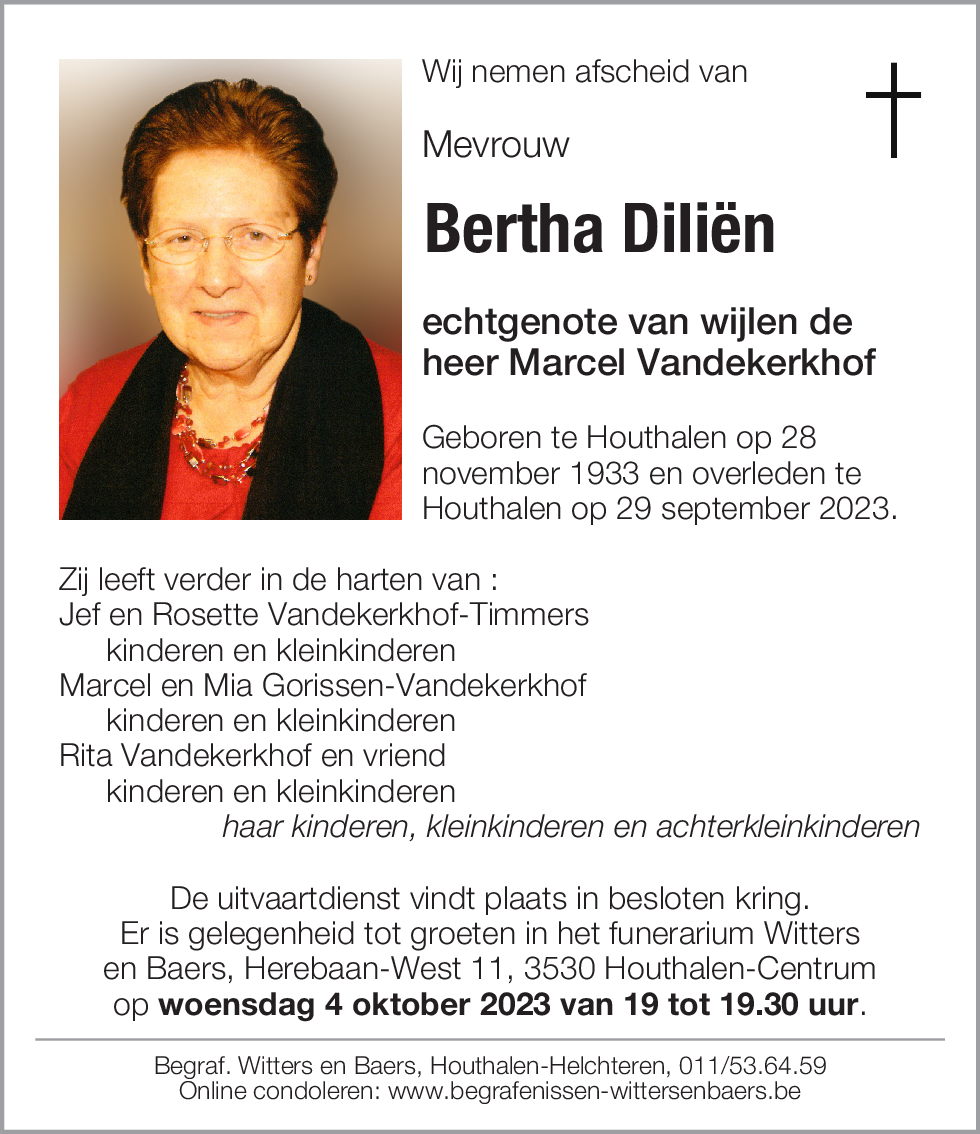Bertha Diliën