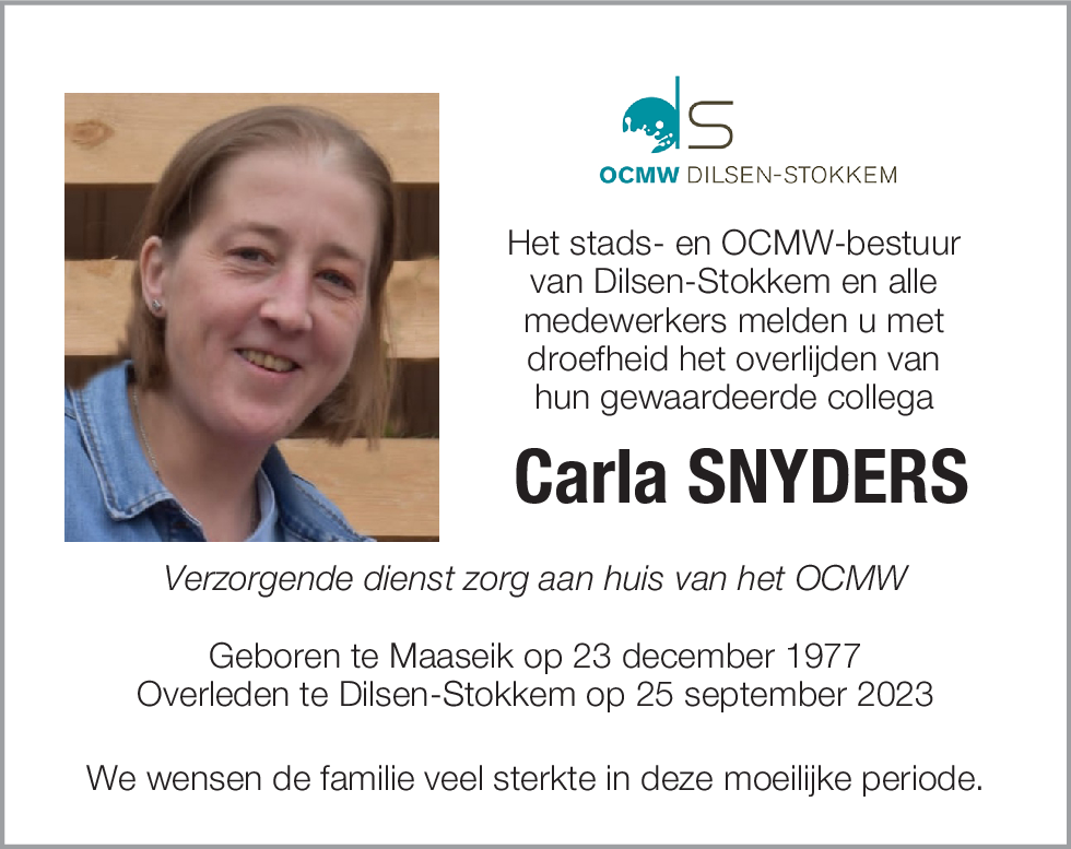 Carla SNYDERS