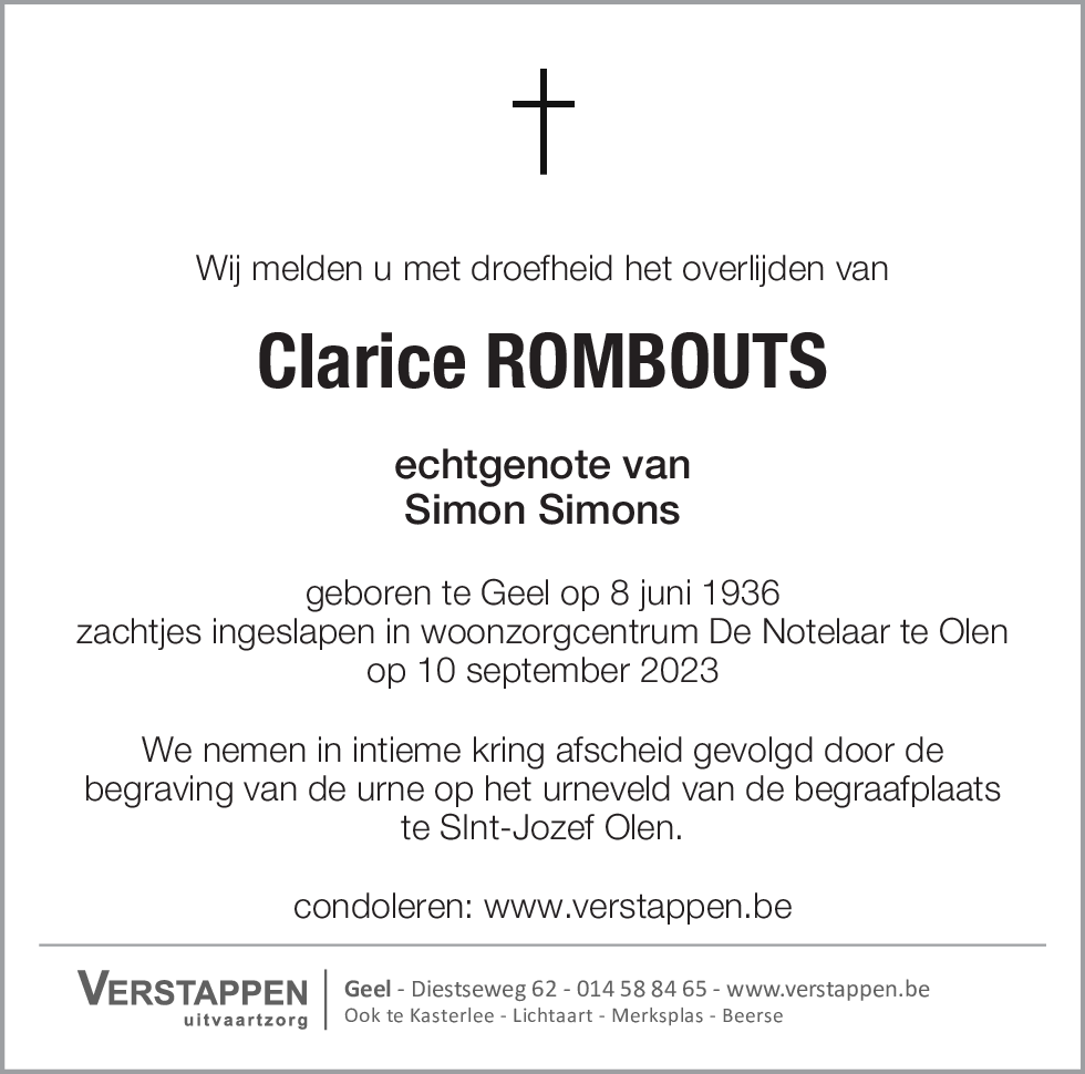 Clarice Rombouts