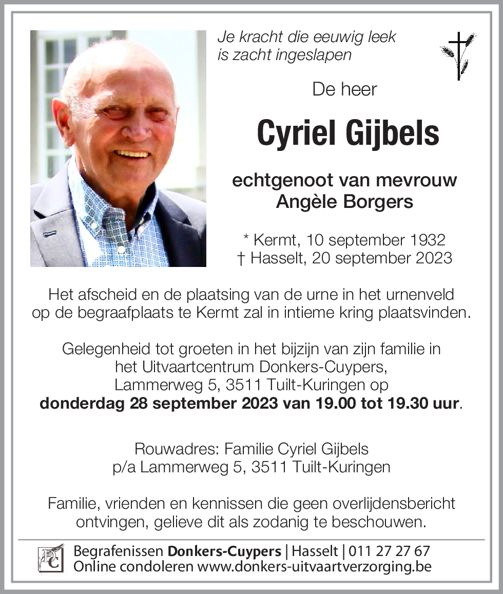 Cyriel Gijbels