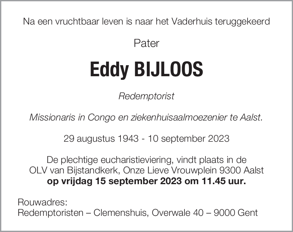 Eddy Bijloos