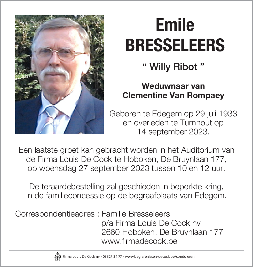 Emile Bresseleers