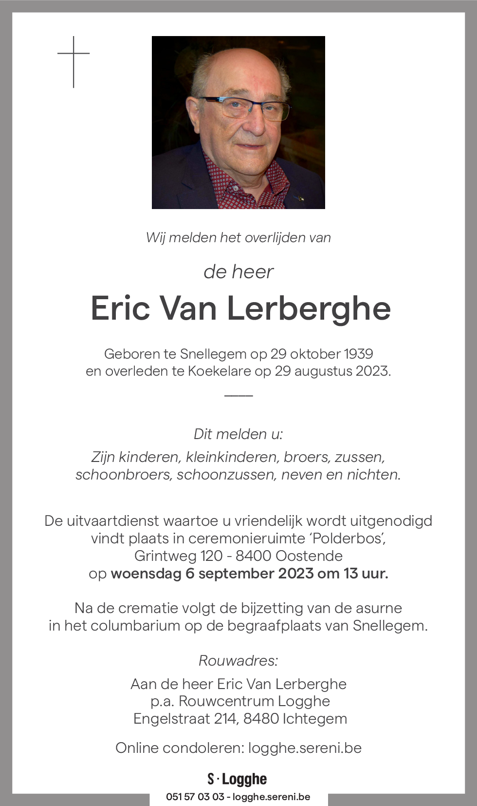 Eric Van Lerberghe