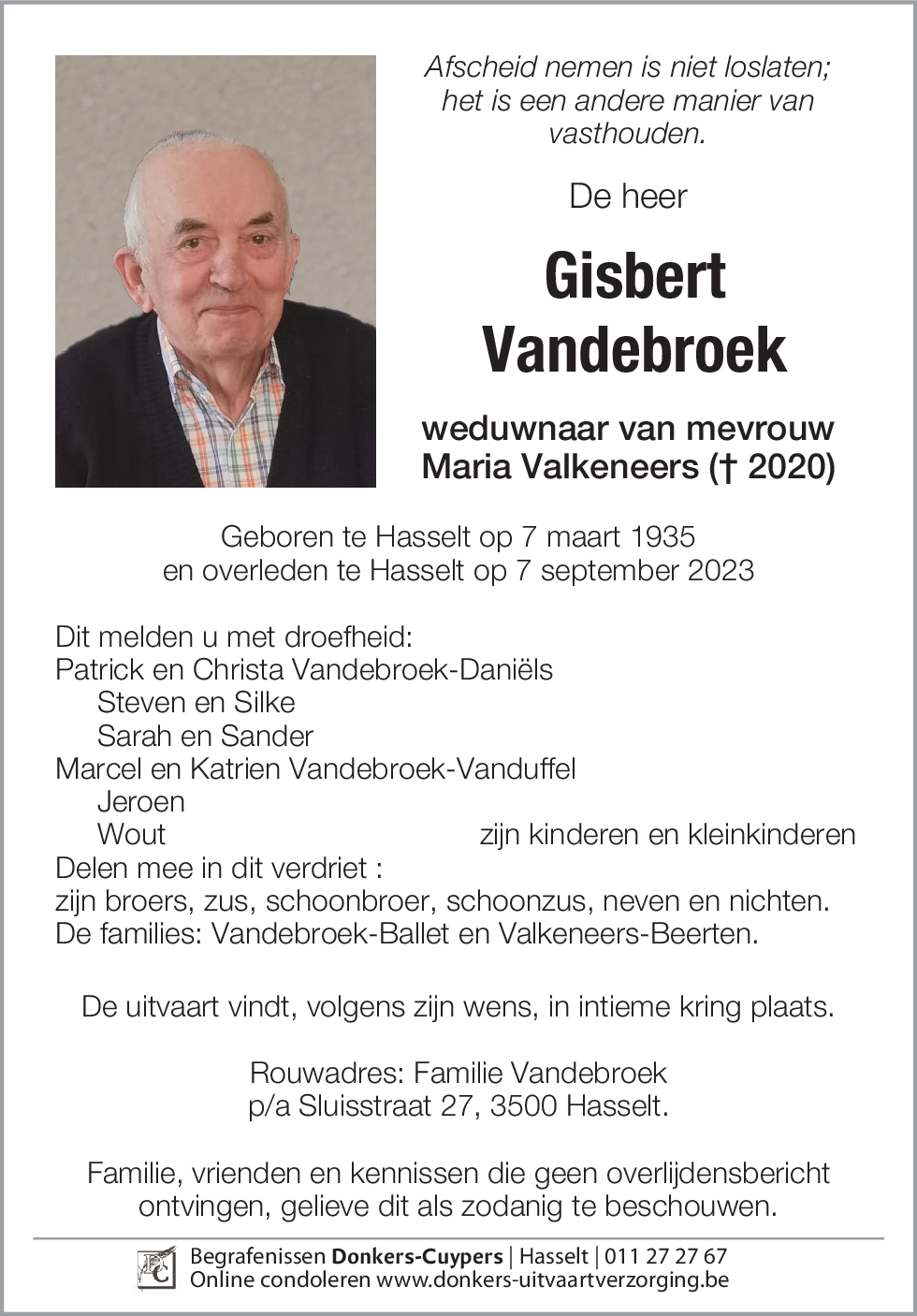 Gisbert Vandebroek