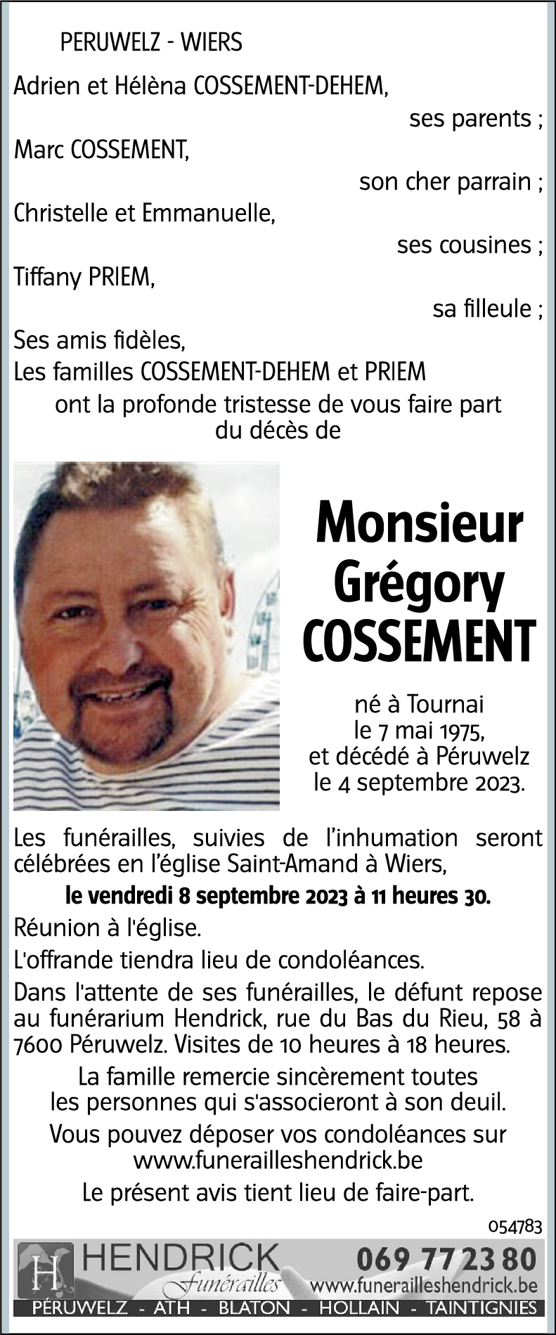 Grégory COSSEMENT