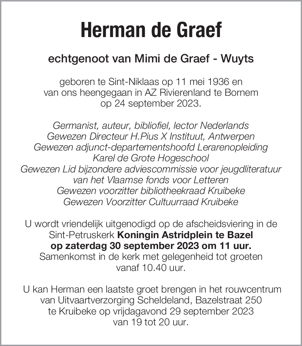 Herman de Graef